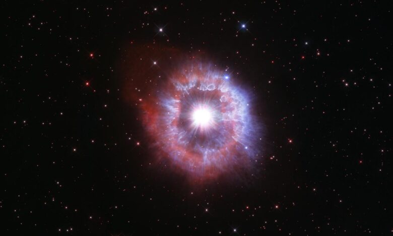 massive star at a verge of extinction
