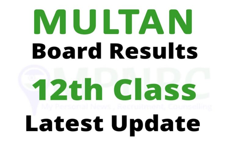 12th Class Result 2021 BISE Multan