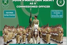 Join Pak Army in 2021 Through PMA Long Course 149