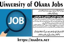 University of Okara Jobs 2021 for Office Attendant