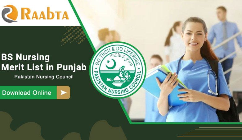 BS Nursing Merit List 2022 for All Punjab