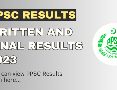 PPSC Written and Final Result and Merit List 2023 Online