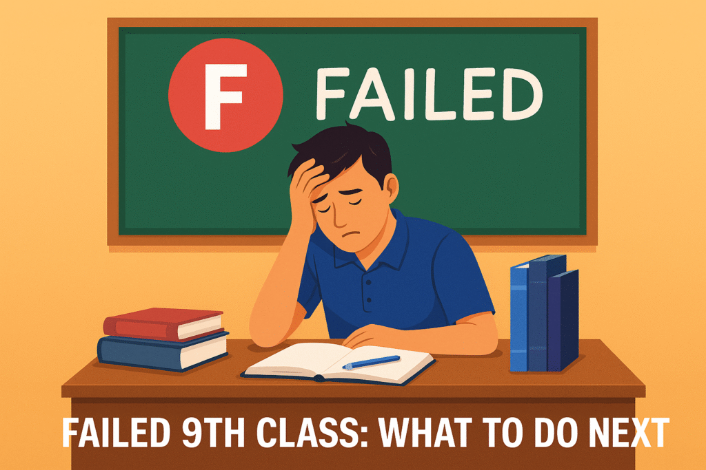 Failed in 9th Class? Here’s What You Should Do Next